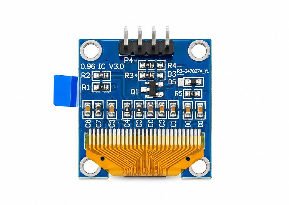 0.96" 128x64 4 Pin Oled Grafik Lcd Ekran - SSD1106 - 2