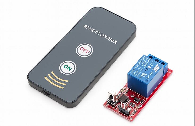 1 Kanal IR Kumandalı Röle Kartı (On/Off) - 12V - 1