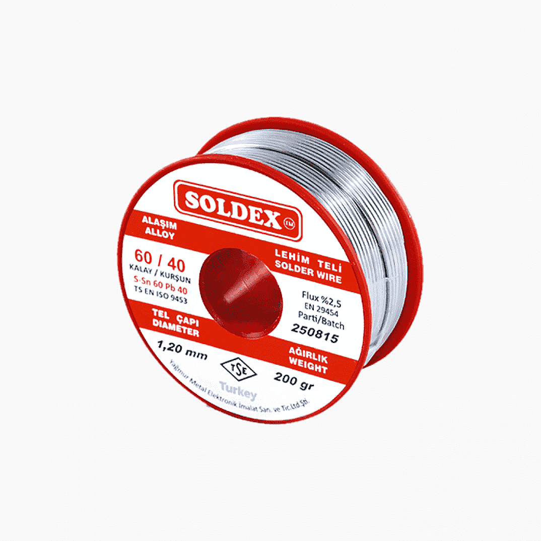 1.2mm 200 gr Soldex Lehim Teli - 1