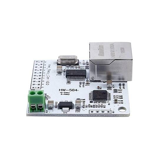 16 Kanal ENC28J60 28j60 W5100 RJ45 Ağ Web Röle Kontrol Anahtarı