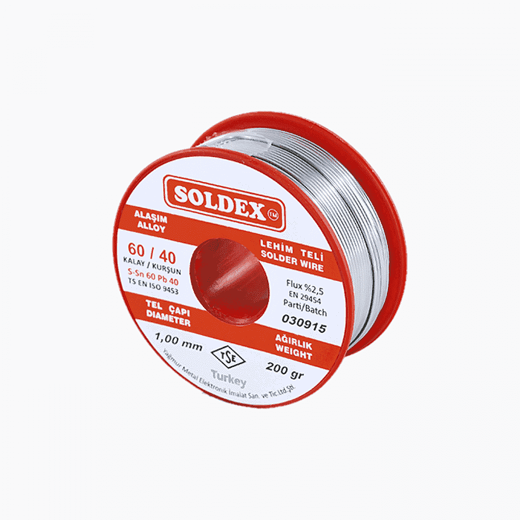 1mm 200 gr Soldex Lehim Teli - 1