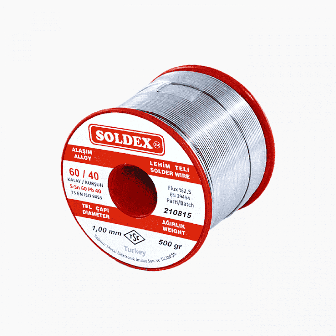 1.6mm 500 gr Soldex Lehim Teli - 1
