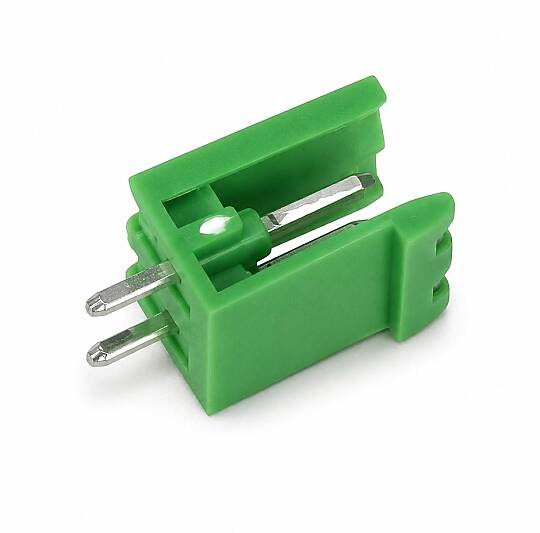 2 Pin 5.08mm 180° Erkek Geçmeli Yeşil Klemens