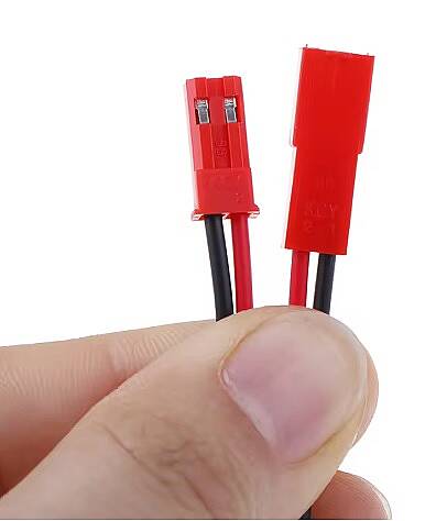 2 Pin Kırmızı JST Kablo 25cm 20AWG (Erkek Dişi Takım) - 3