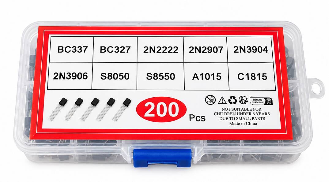 200 Adet Transistör Seti Kutulu - 1