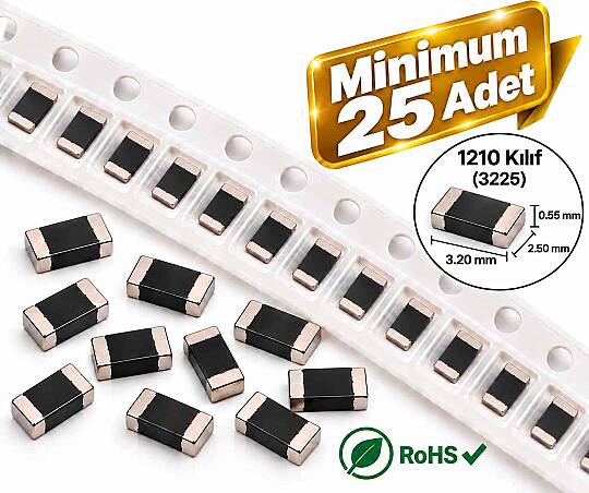200K 1210 Kılıf Smd Direnç - 25 Adet