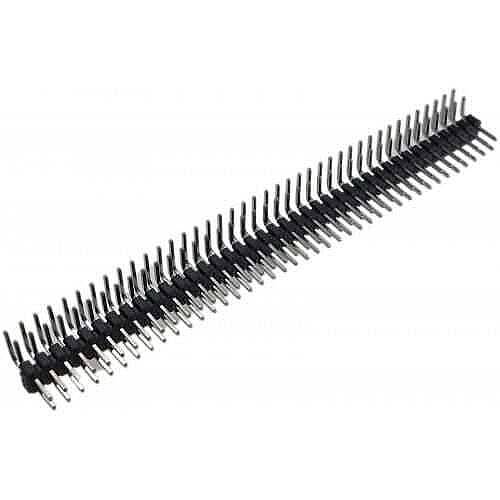 2x40 Erkek Header 80 Pin 90 Derece