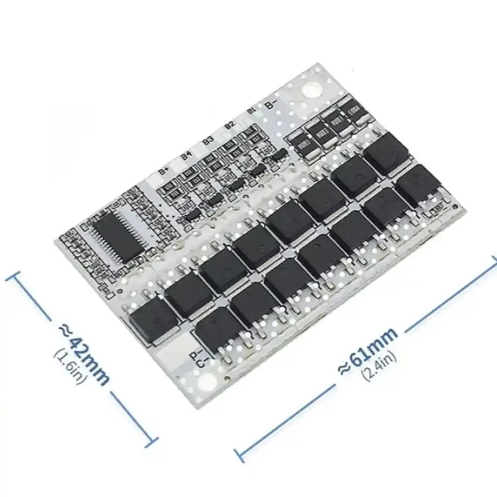 3S 100A 12.6V Balanslı Lityum Batarya BMS - 2