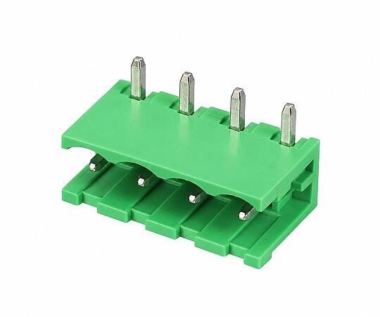 4 Pin 5.08mm 90° Erkek Geçmeli Yeşil Klemens