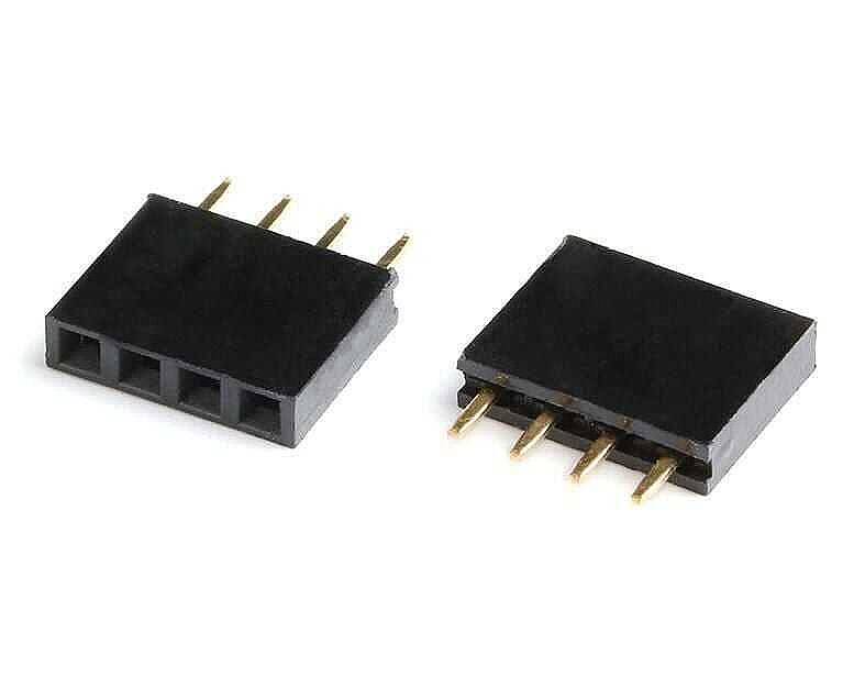 4 Pin Dişi Header - 1