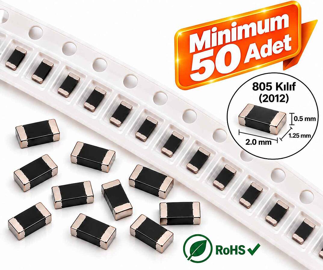 560K 805 Kılıf Smd Direnç - 50 Adet - 1