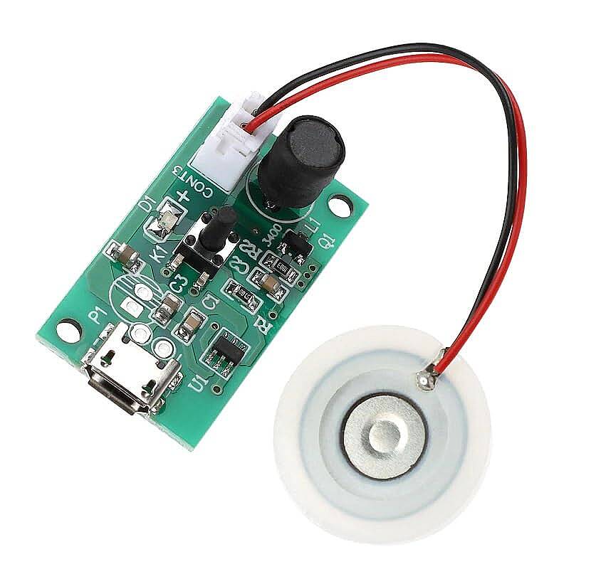 5V USB Ultrasonik Sis Yapıcı Modül – DIY Nemlendirici - 1
