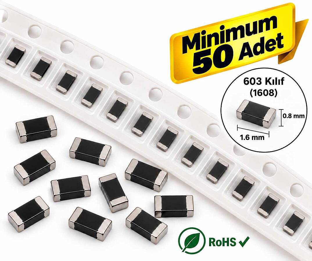 750K 603 Kılıf Smd Direnç - 50 Adet - 1