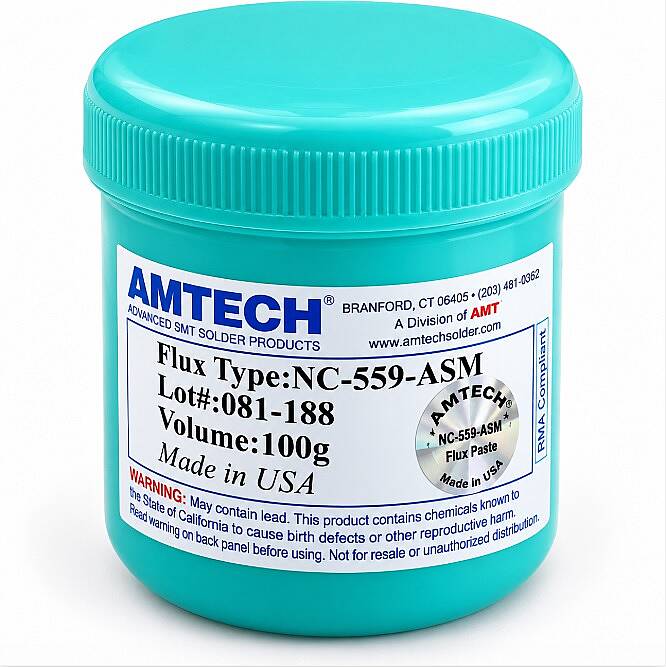 AMTECH NC-559-ASM BEYAZ RENK KREM FLUX 100G - 1
