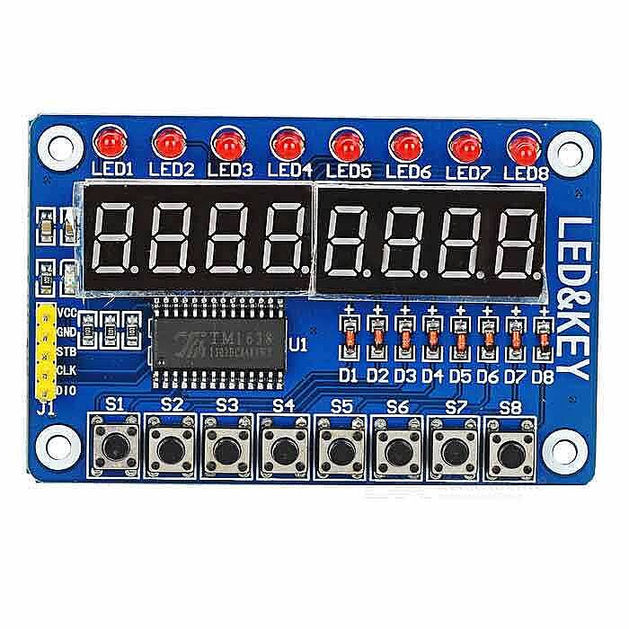 Arduino Uyumlu 7-Segment Gösterge ve Buton Kartı - 1