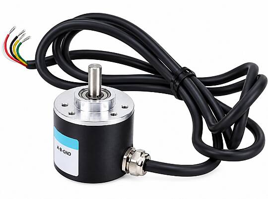 Artımlı Optik Döner Enkoder - 5-24V/DC 600 Darbe