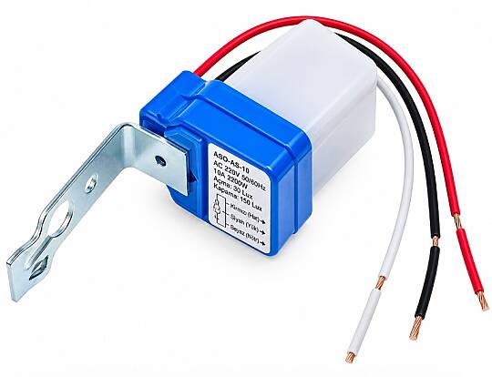 Aso-As-10 AC 220V Fotosel Otomatik Işık Sensörü - Sokak Lamba Fotoseli