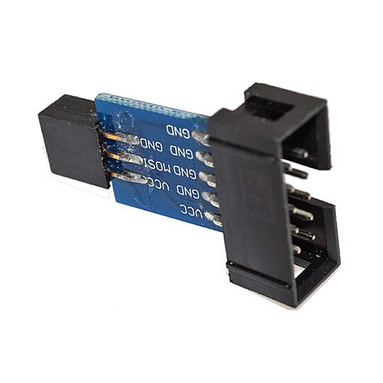 ATMEL AVRISP USBASP Programlayıcı için STK500 10 Pin i 6 Pin e Dönüştürücü Kartı - 2