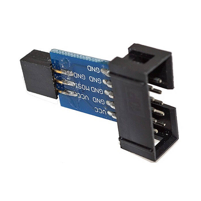 ATMEL AVRISP USBASP Programlayıcı için STK500 10 Pin i 6 Pin e Dönüştürücü Kartı - 2