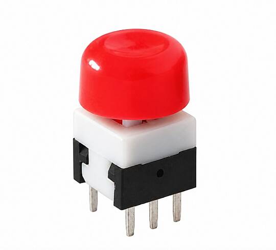 Buton Kapağı Kırmızı 8x8mm ( DB-199 Uyumlu ) - 2