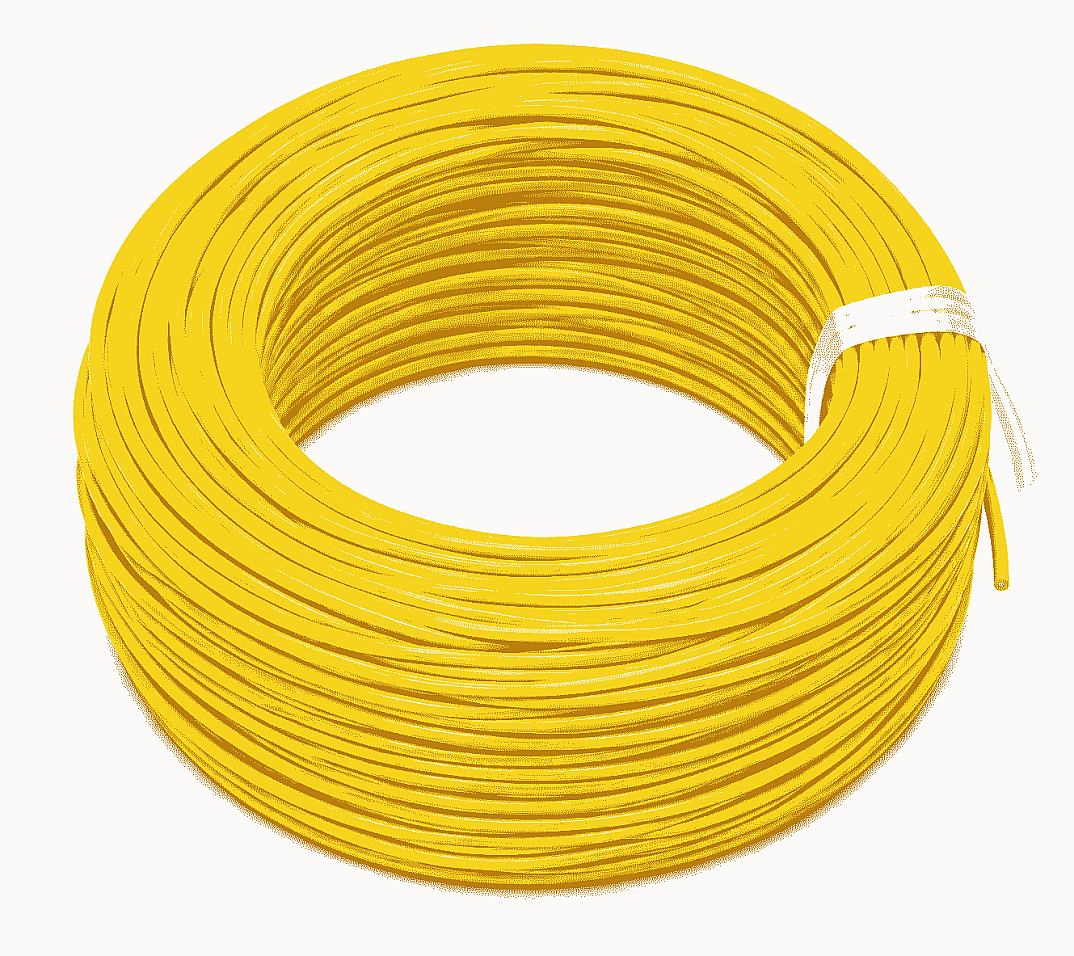 Çok Damarlı Montaj Kablosu 24AWG 100 Metre - Sarı - 1