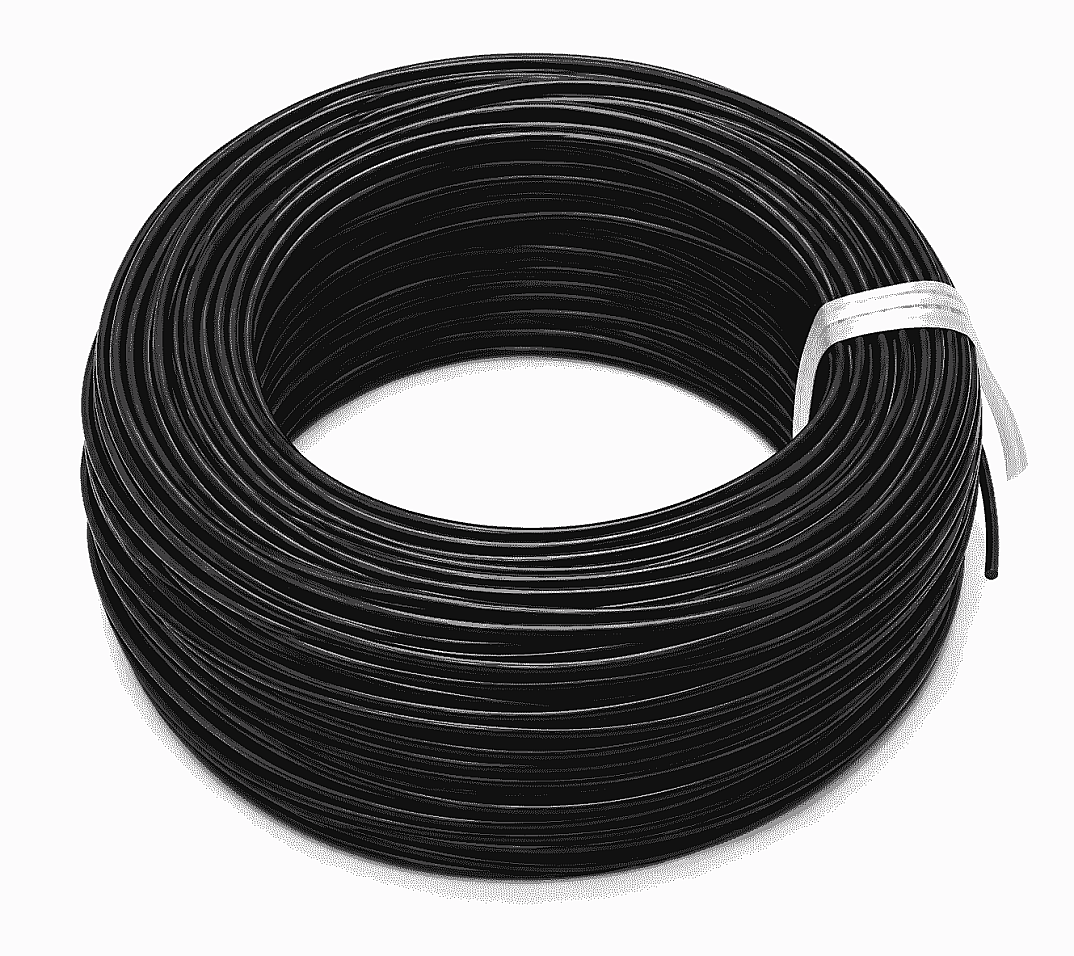 Çok Damarlı Montaj Kablosu 24AWG 100 Metre - Siyah - 1