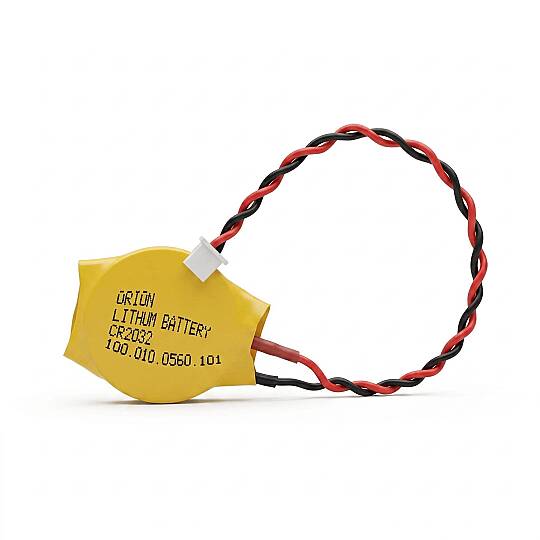 CR2032 6cm Kablolu ve 1,25mm Konnektörlü Lityum Pil