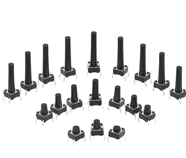 DB-200 6x6 9mm Tact Buton - 4 Pin - 1