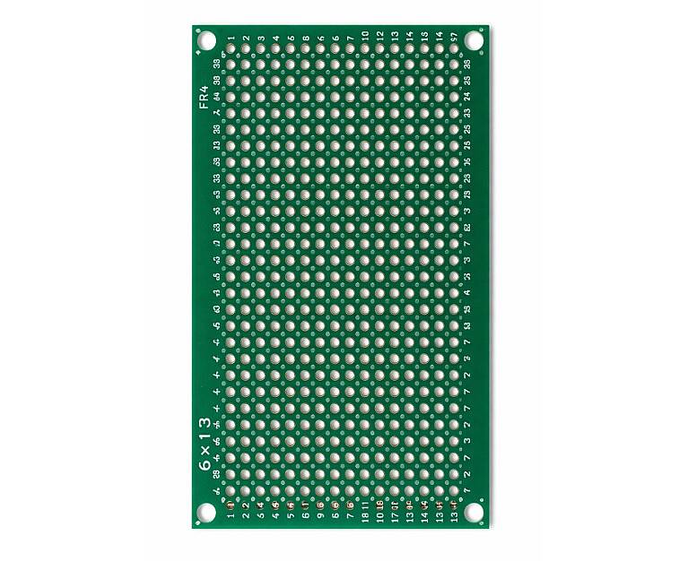 Delikli Pertinaks 830 Breadboard Uyumlu 60x130 mm - 1