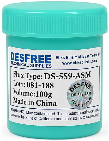 DESFREE DS-559-ASM BEYAZ RENK KREM FLUX 100G