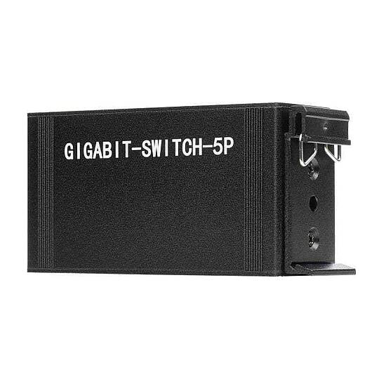 Endüstriyel 5 Port Gigabit Ethernet Switch – DIN Ray Montajlı - 2
