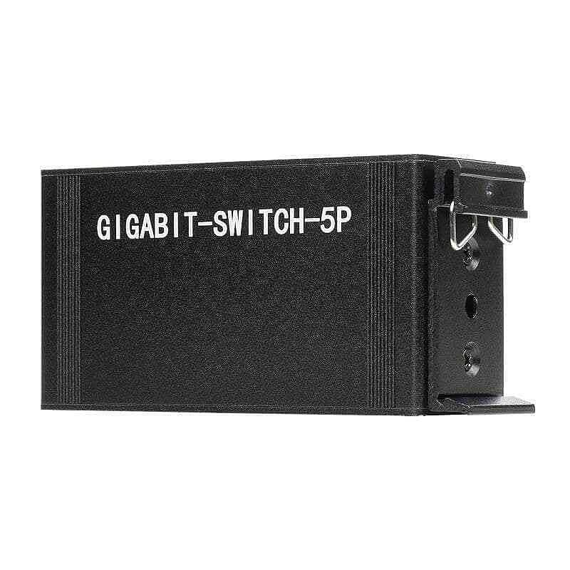 Endüstriyel 5 Port Gigabit Ethernet Switch – DIN Ray Montajlı - 2