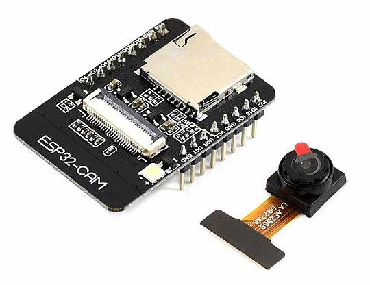 ESP32-CAM WiFi Bluetooth Geliştirme Kartı + OV2640 Kamera Modül