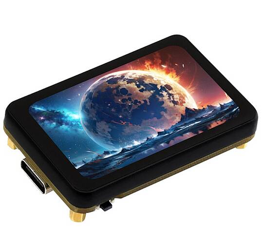 ESP32-S3 1.64” AMOLED Dokunmatik Ekranlı WiFi ve Bluetooth Geliştirme Kartı