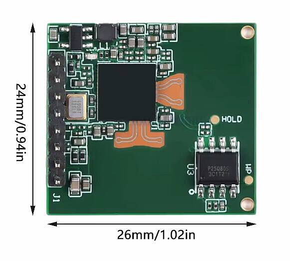 HLK-LD6002 60GHz Milimetre Dalga Radar Sensörü – Solunum ve Kalp Atışı Algılama Test Kiti - 3