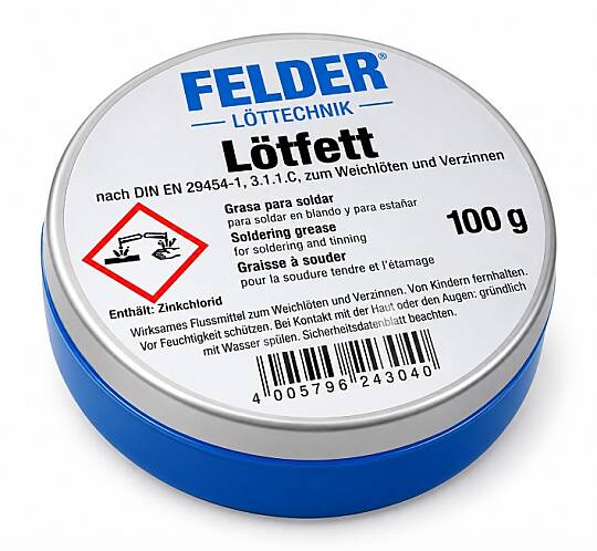 Lehim Pastası 100gr - Lötfett Felder