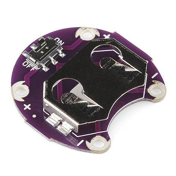 LilyPad Coin PCB - LilyPad CR2032 Batarya Yuvası - 1