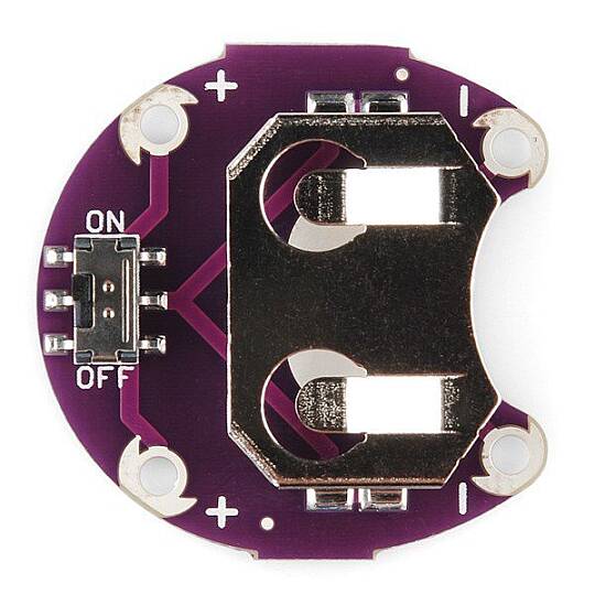 LilyPad Coin PCB - LilyPad CR2032 Batarya Yuvası - 2