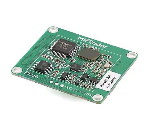 R60ABD1 60GHz Milimetre Dalga Radar – Solunum, Kalp Atışı ve Uyku İzleme Modülü - 1