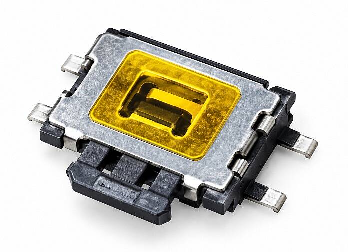 Tact Switch 4P Mini SMD 90 Derece - 1