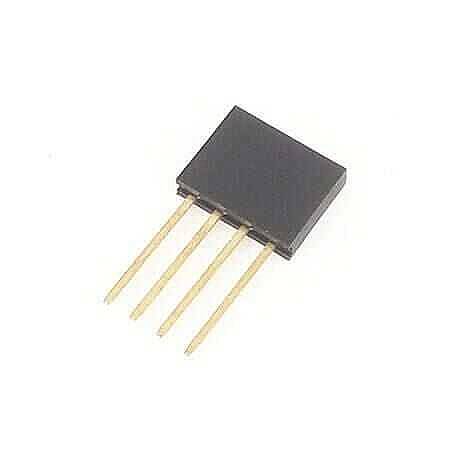 Uzun Bacaklı 4 Pin Dişi Header - 1