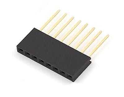 Uzun Bacaklı 8 Pin Dişi Header